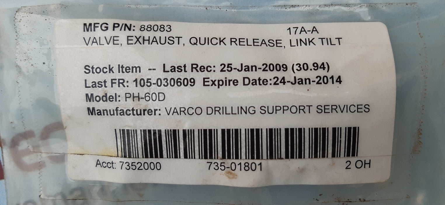 Deltrol ev3 5 a2 exhaust valve