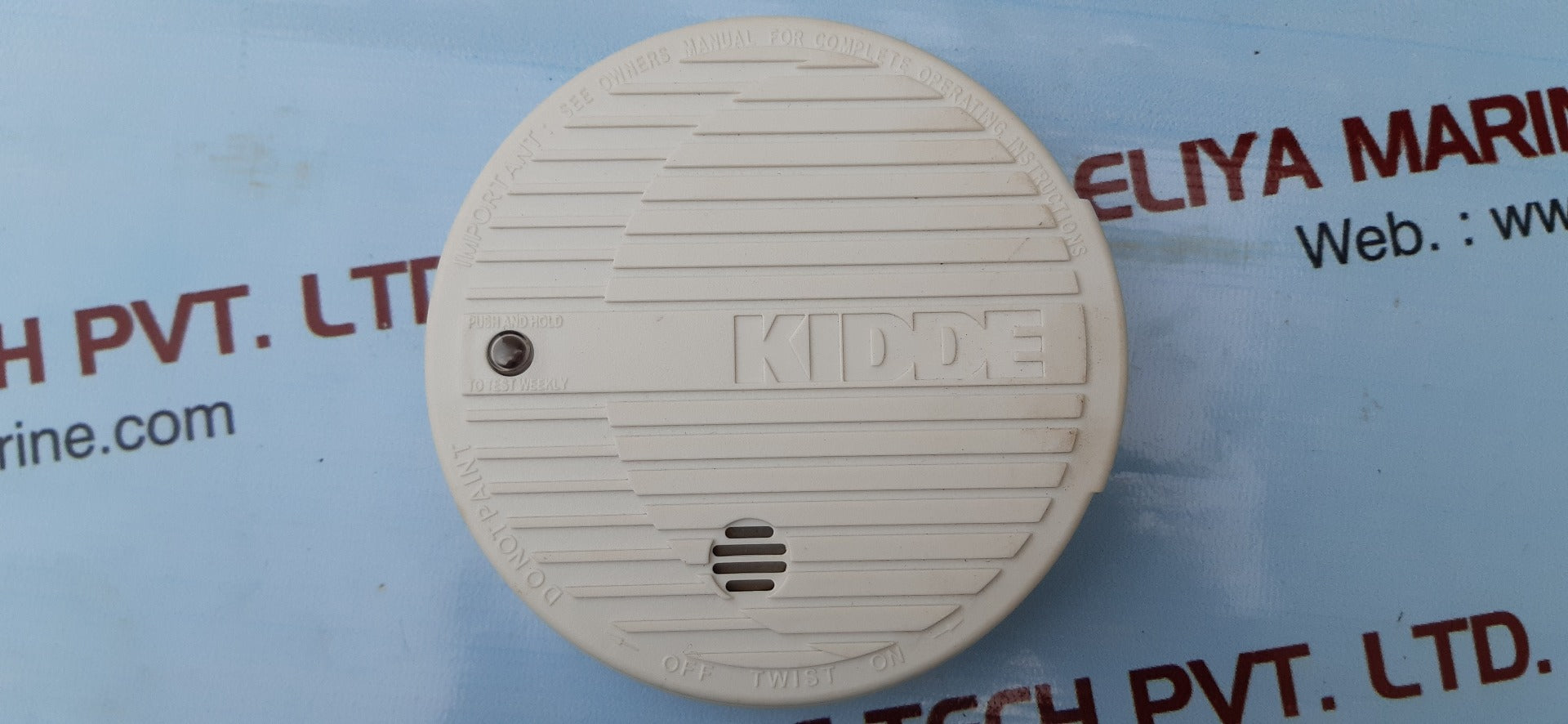 Kidde 0915e smoke alarm detector 9volt battery