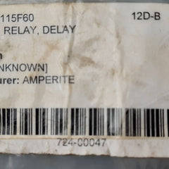 Amperite 115f60 delay relay