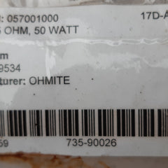 Ohmite skokie ill insulated j9534
