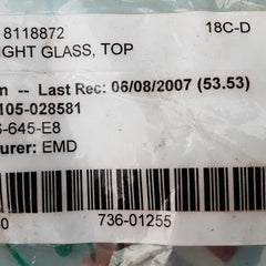 Emd 8118872 sight glass top valve