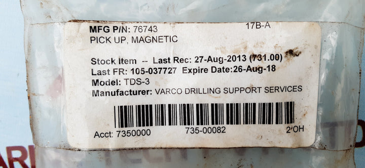 Dynalco m104 magnetic pick up/speed sensor