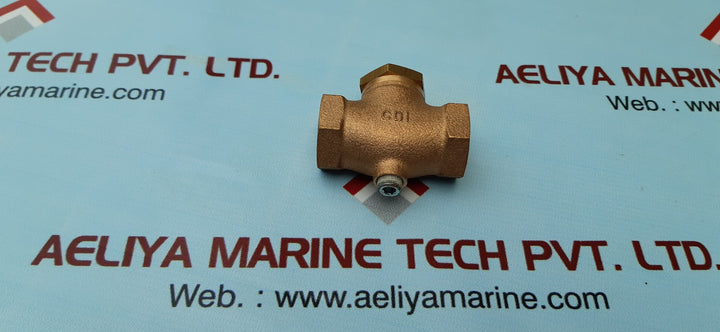 Cdi 1/2 brass valve