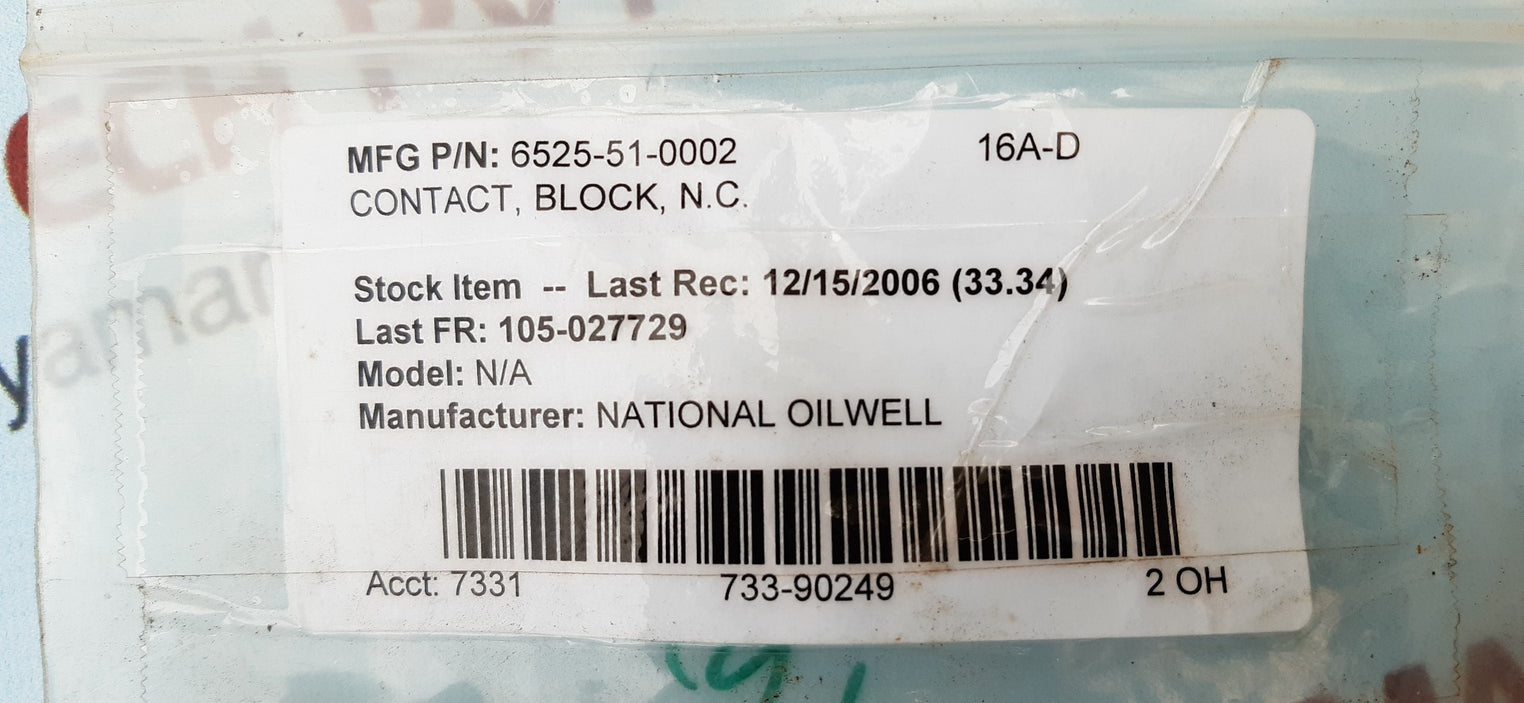 Lot of 6x Idec bs001e contact block