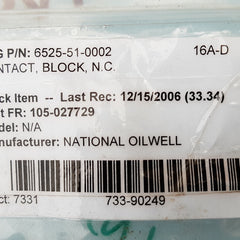 Lot of 6x Idec bs001e contact block
