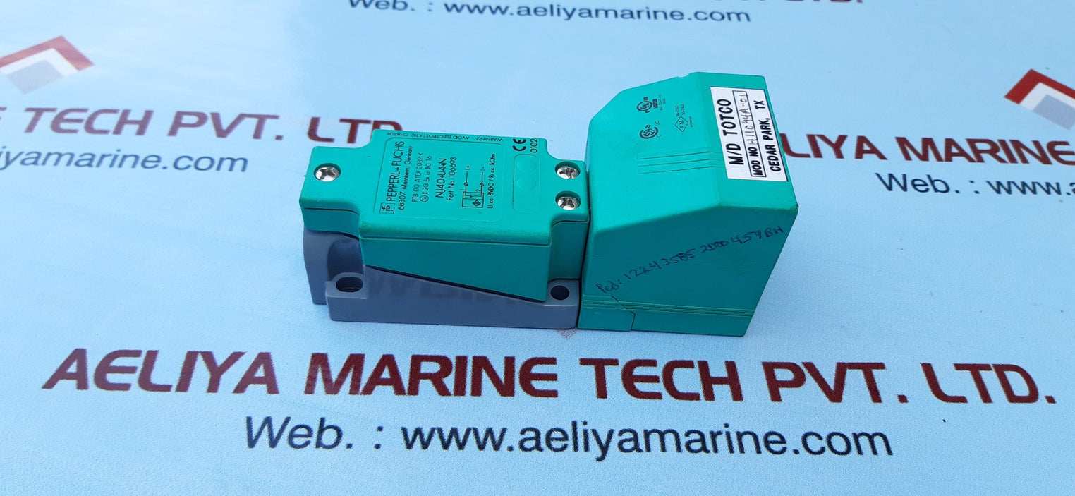 Pepperl+fuchs nj40+u4+n proximity sensor switch 106693