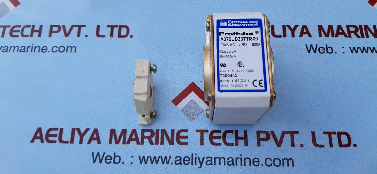 Ferraz shawmut a070ud33tti800 protistor fuse 800a 700v 0,118 m