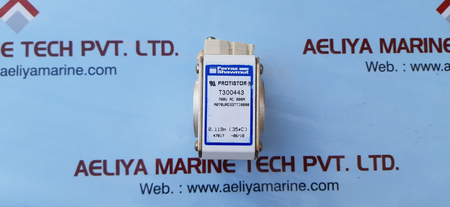 Ferraz shawmut a070urd33tti0800 protistor fuse 800a 700v 0,119m(35'c)