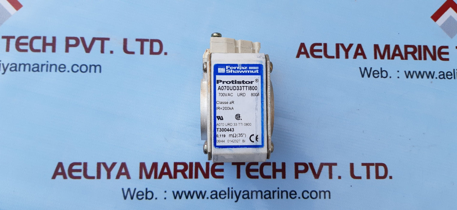 Ferraz shawmut a070ud33tti800 protistor fuse 800a 700v t300443
