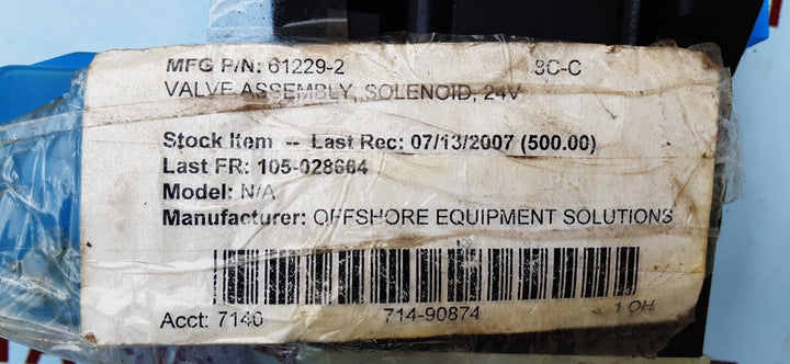 Eaton vickers dg4v-3s-2a-m-fw-h5-60 solenoid valve 24vdc 30w