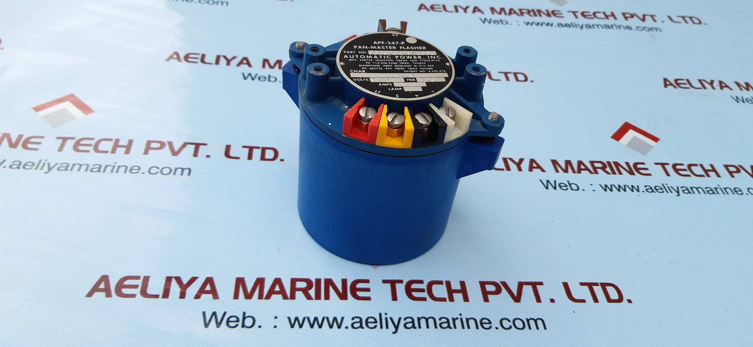 Automatic power apf-247-p pan master flasher 9060-0125/1001