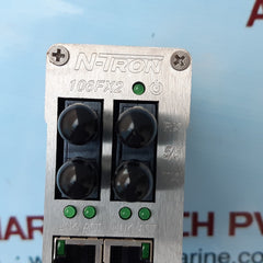 N-tron 106fx2-st port eithernet switch multimode