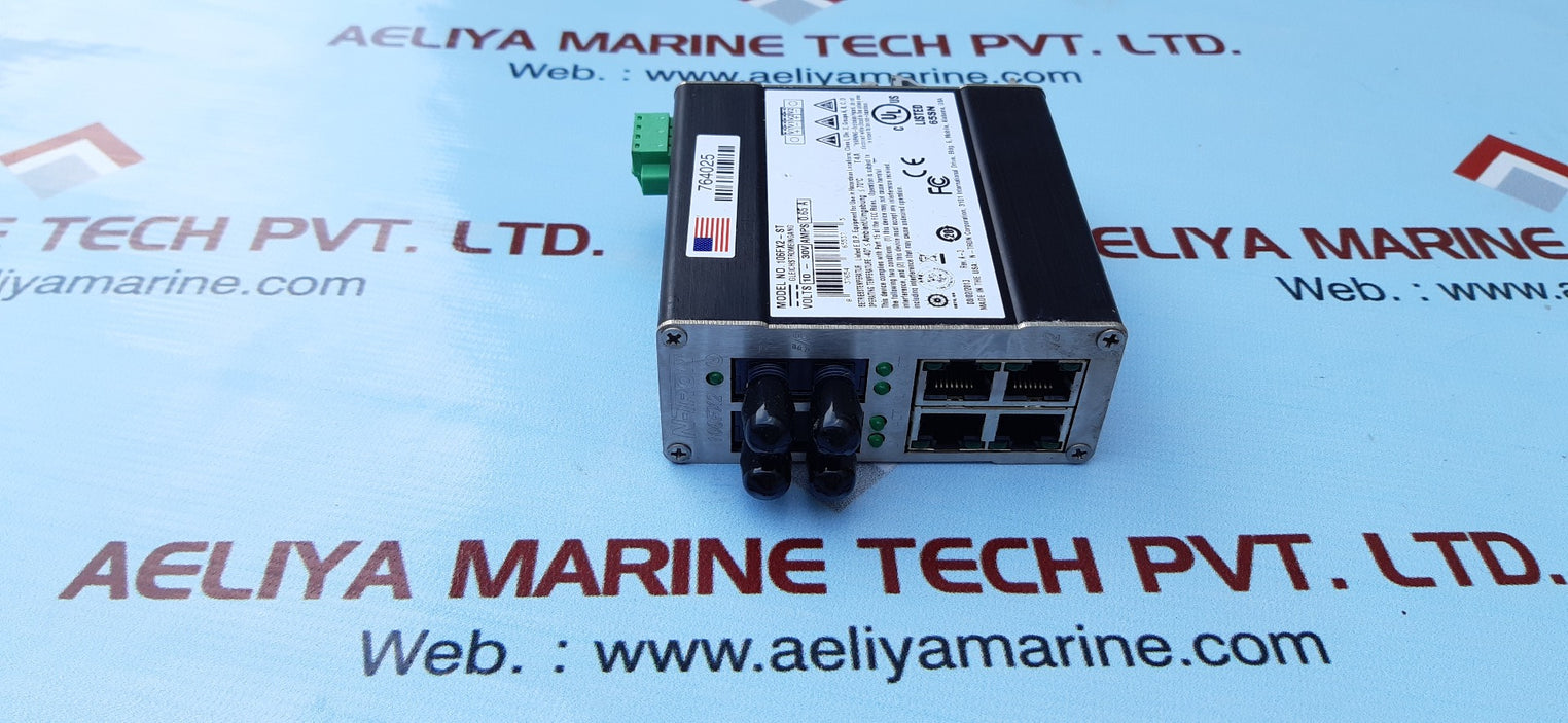 N-tron 106fx2-st port eithernet switch multimode
