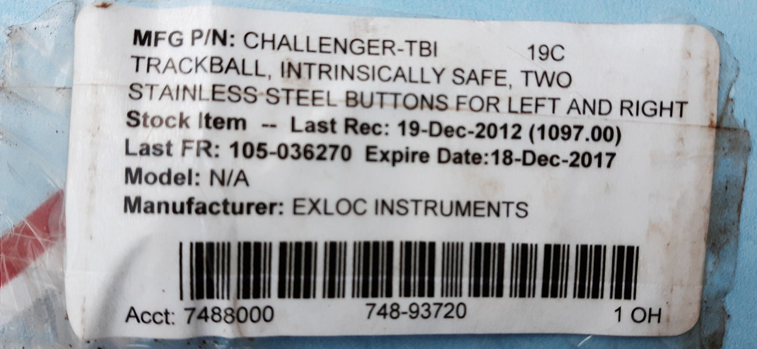 Gecma challenger tbi trackball