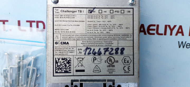 Gecma challenger tbi trackball
