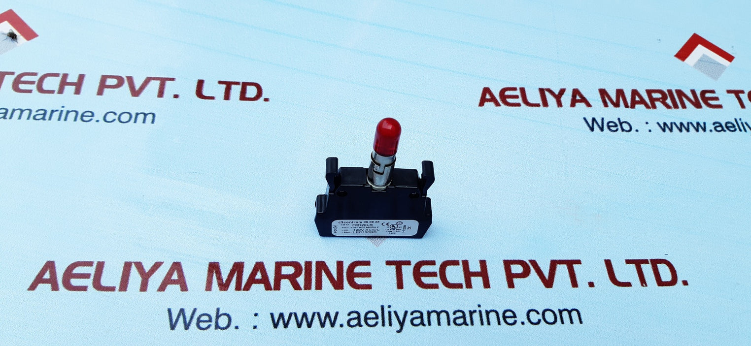 C3 controls fm120lr red led voltage light