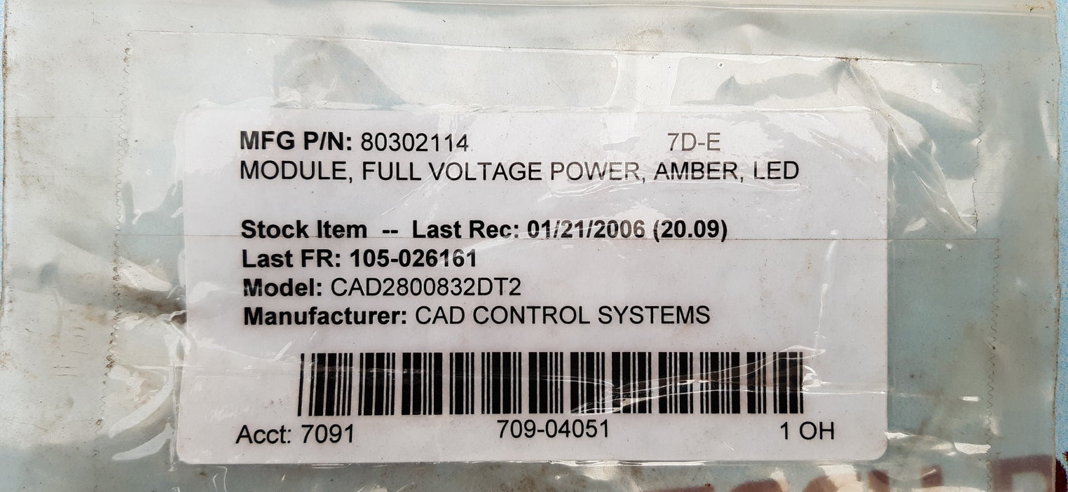 Cad c3 controls full voltage module cad2800832dt2