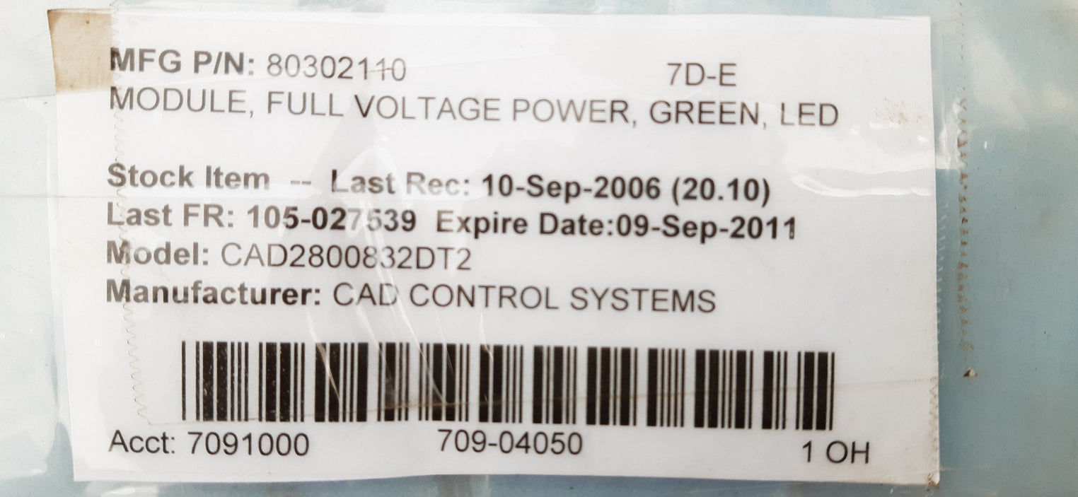 Lot Of 2X C3 Controls Fm24Lg Green Led Light