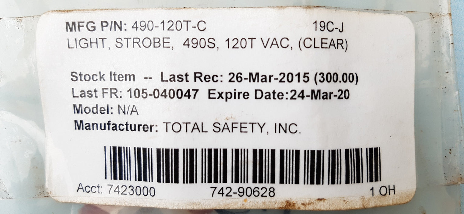 Tomar microstrobe 490s-120t lamp