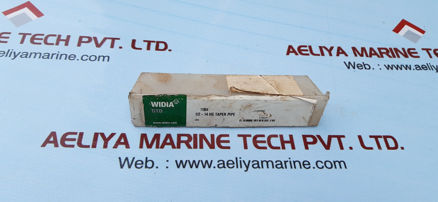 Widia gtd 11804 7320 1/2-14 hs taper pipe