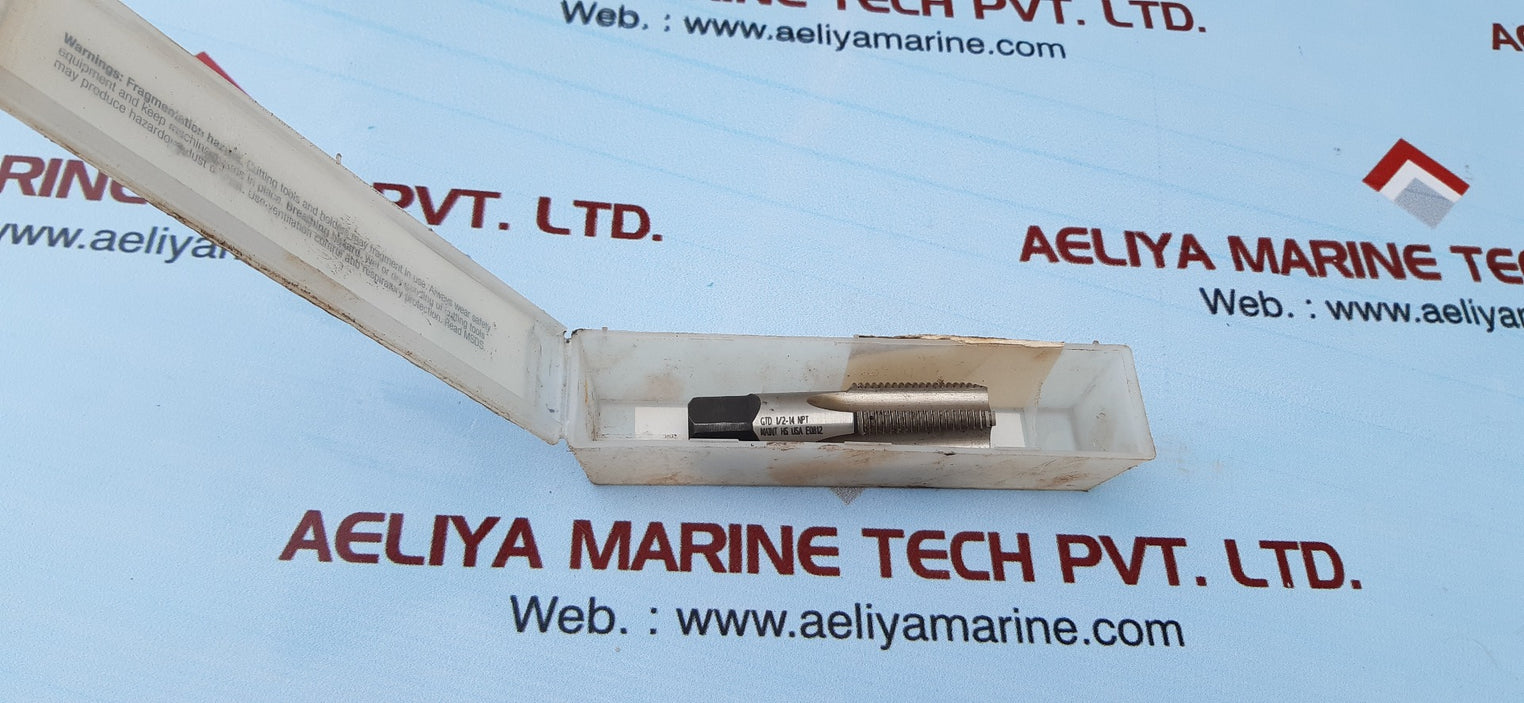 Widia gtd 11804 7320 1/2-14 hs taper pipe