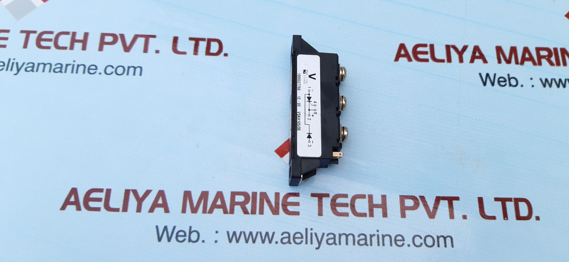 Hybrid scr-diode power module vskh105/06