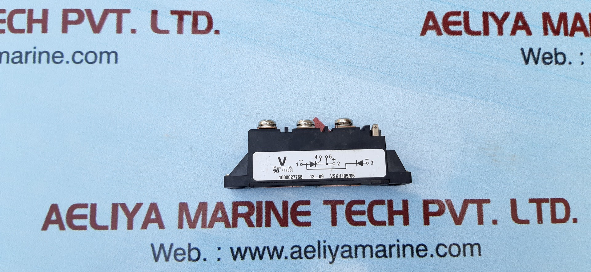 Hybrid scr-diode power module vskh105/06