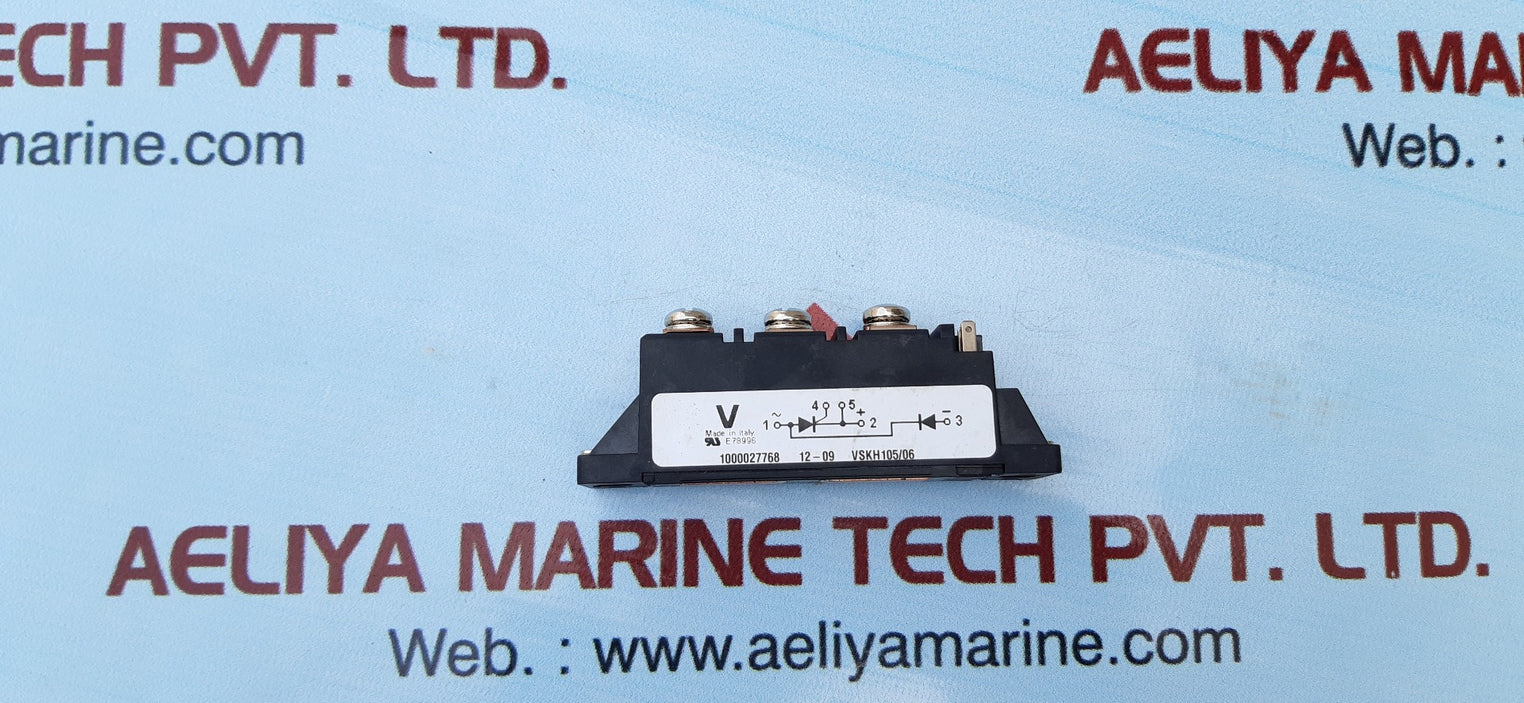 Hybrid scr-diode power module vskh105/06