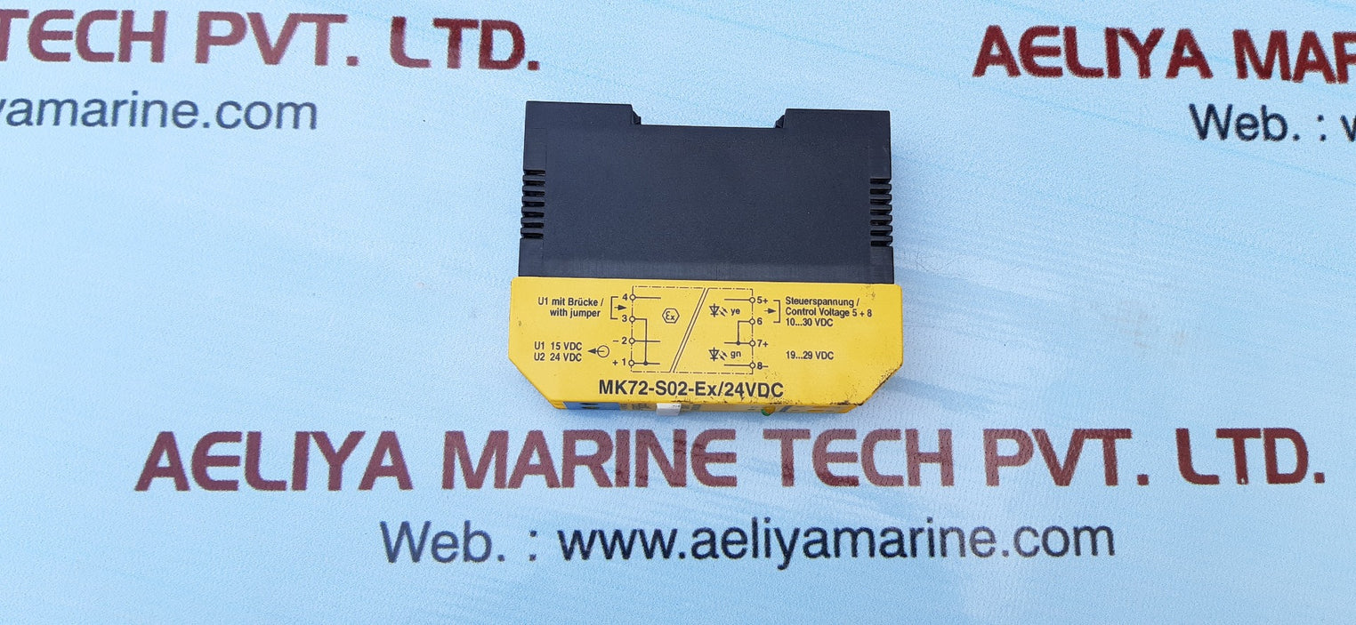 Turck mk72-s02-ex 24vdc multi modul relay