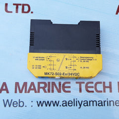 Turck mk72-s02-ex 24vdc multi modul relay