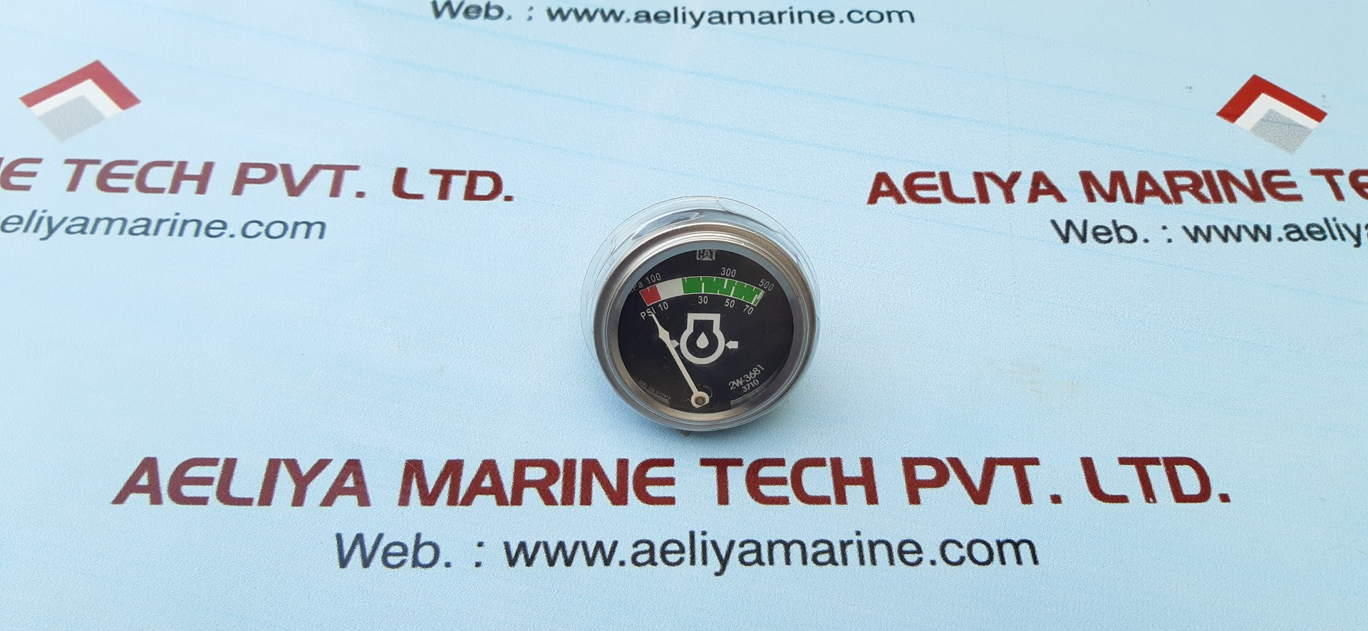 Cat oil pressure gauge 2w-3681 3710
