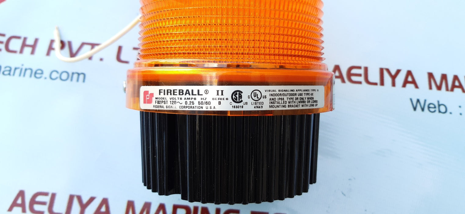 Federal signal fb2pst fireball II 120v