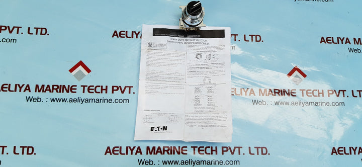 Eaton 10250t/91000t push button series d2