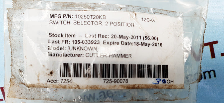 Eaton 10250t/91000t push button series d2