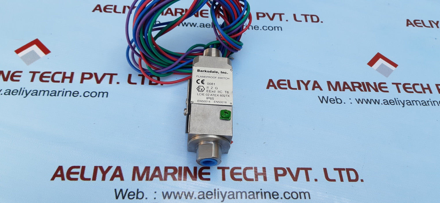 Barksdale 9692x-1cc-3-s0693 flameproof switch