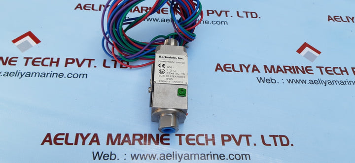 Barksdale 9692x-1cc-3-s0693 flameproof switch