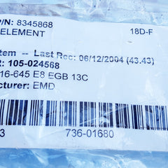 Emd 16-645 e8 egb 13c seat element