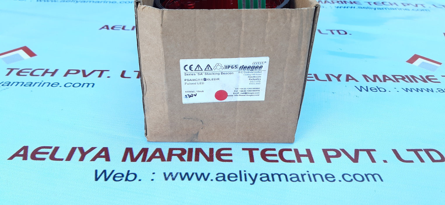 Deegee psa/ac/115/230/led/r red led