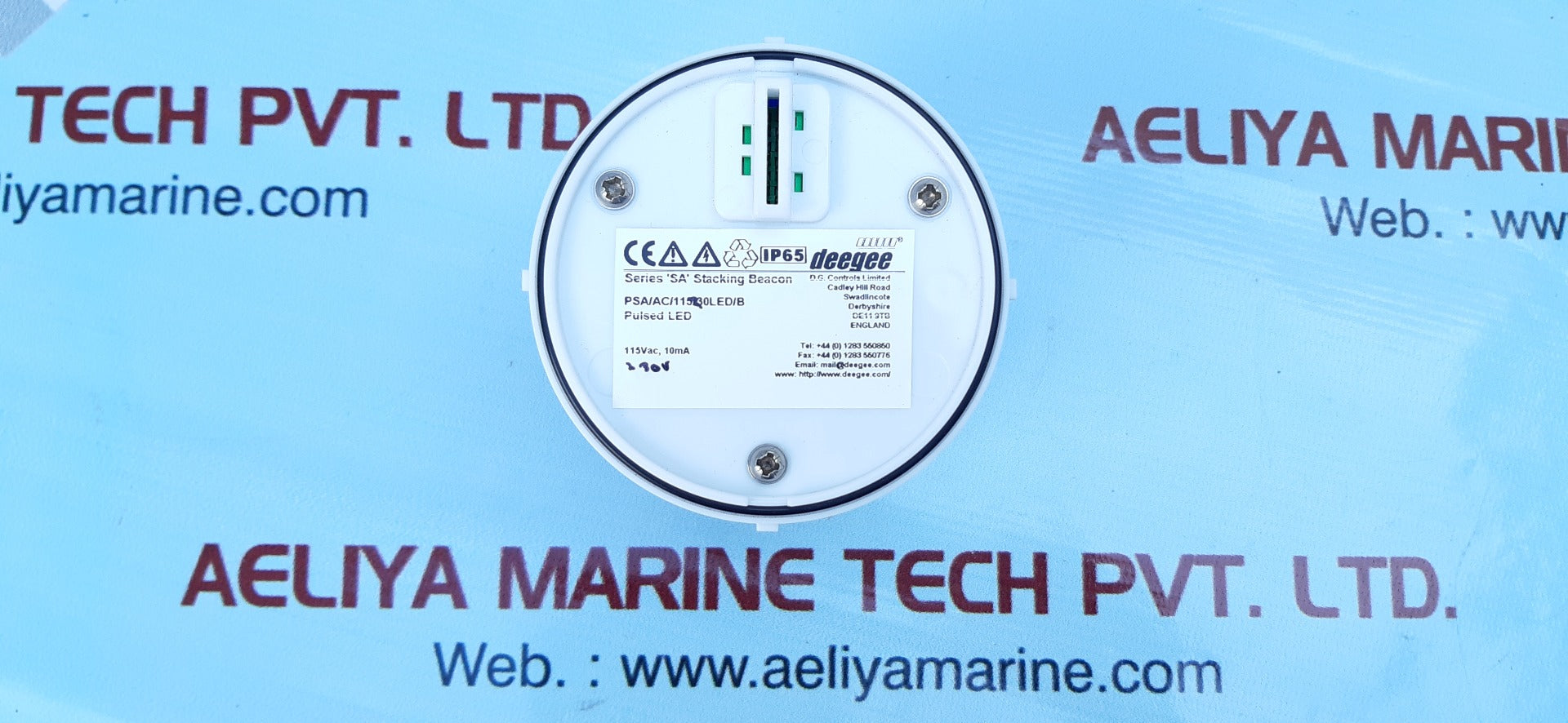Deegee psa/ac/115230/led/b pulsed blue led