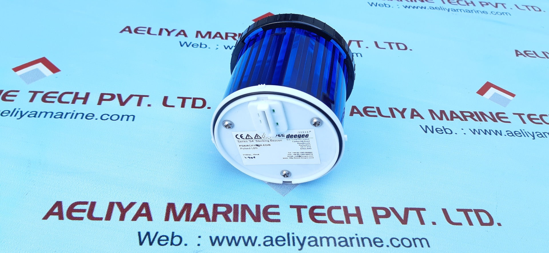 Deegee psa/ac/115230/led/b pulsed blue led