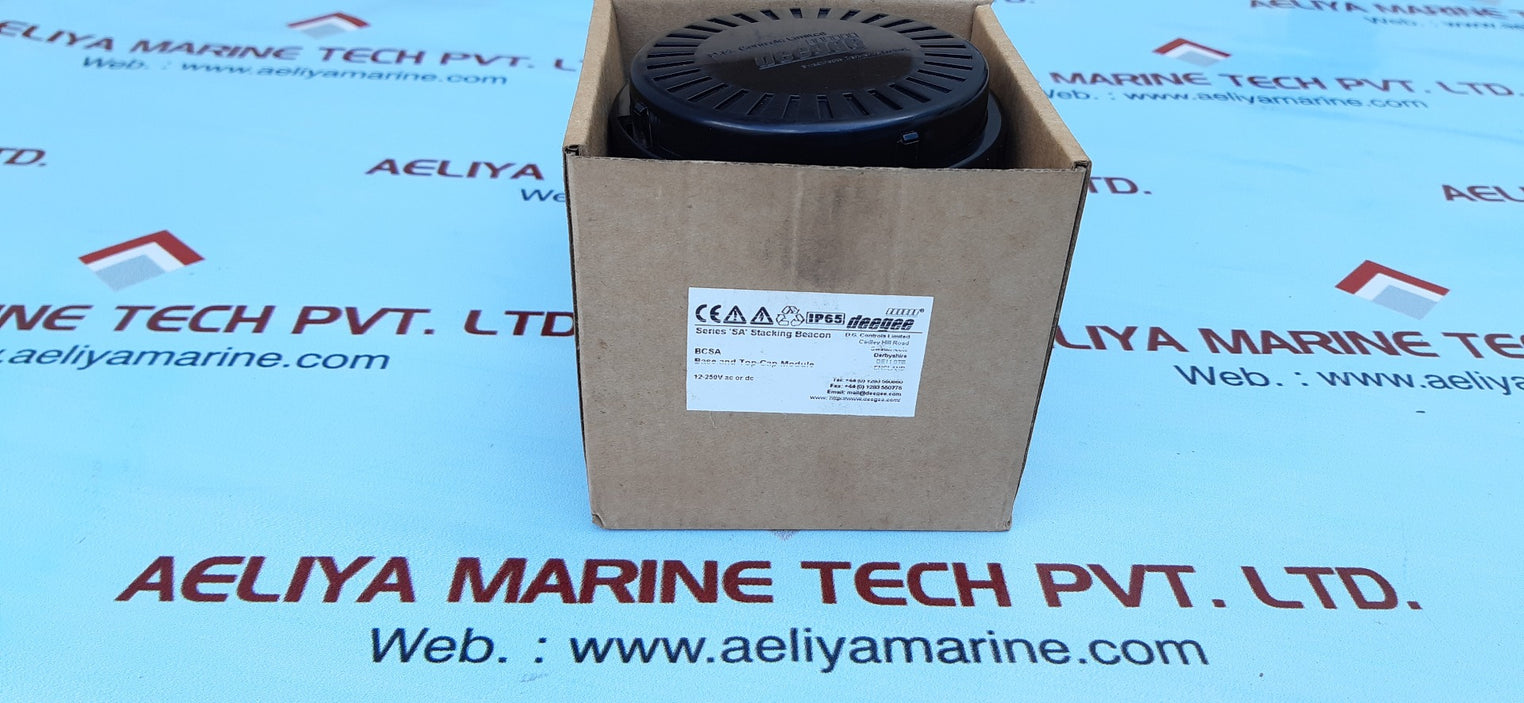 lot of 2x Deegee bcsa base and top-cap module 12-250v ip65