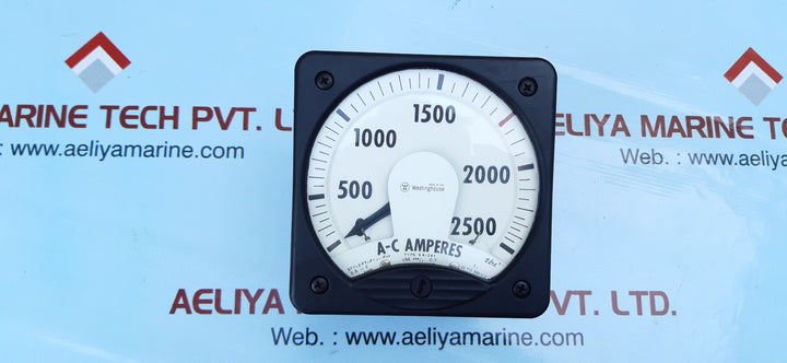 Westinghouse ka-241 a-c amperes 0-2500