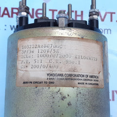 Yokogawa 103222Arbu7Dgc Ac Kilowatts Meter
