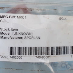 Sporlan mkc-1 solenoid coil valve