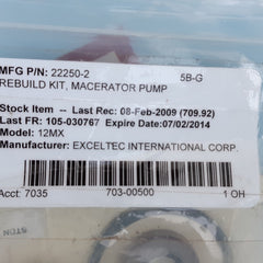 Exceltec international scp1000 rebuild kit