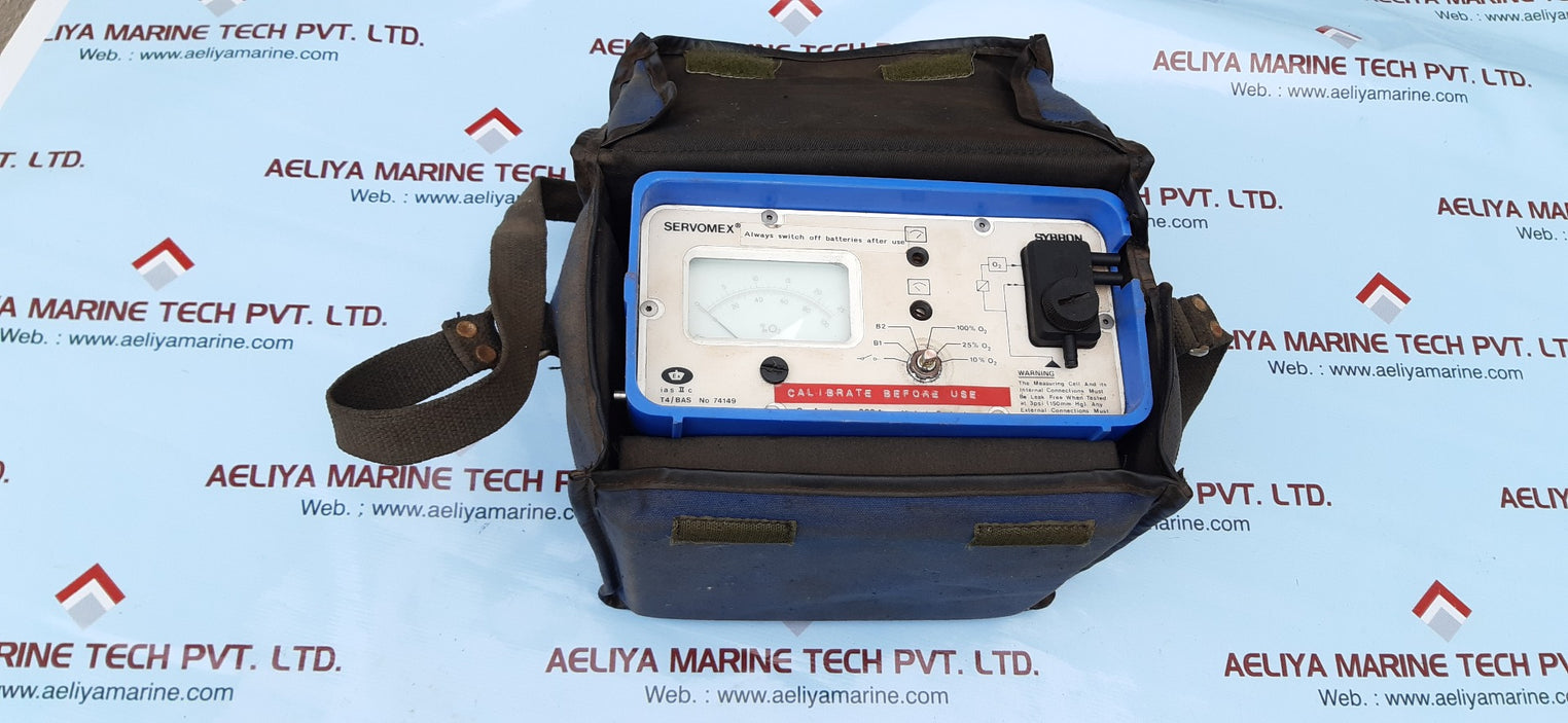 Servomex o2 oxygen analyser 262a