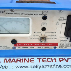 Servomex o2 oxygen analyser 262a