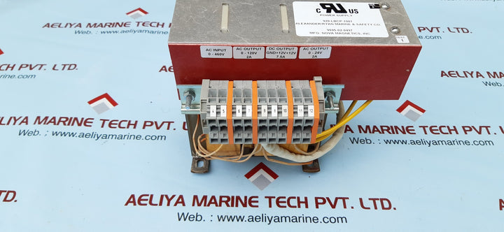 Nova 920-lbcp-1001 power supply for lifeboat winch control panel