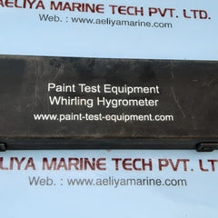 Paint test equipment whirling hygrometer