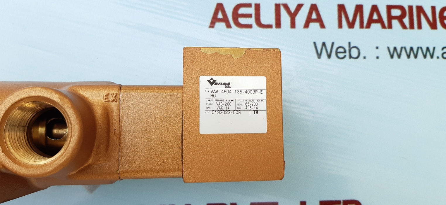 Versa vaa-4504-135-4003p-eh6 pneumatic directional valve